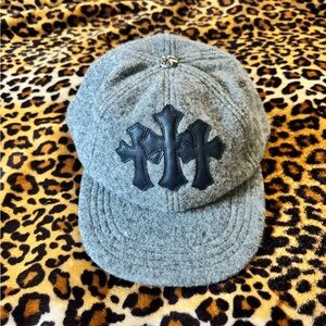 Chrome Hearts Gray Wool Hat